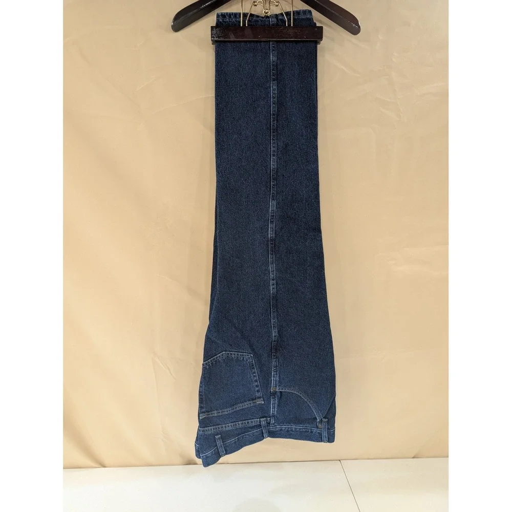 Wrangler Mens Jeans 38x30 Regular Fit Comfort Guaranteed Dark Wash Denim - Picture 3 of 5